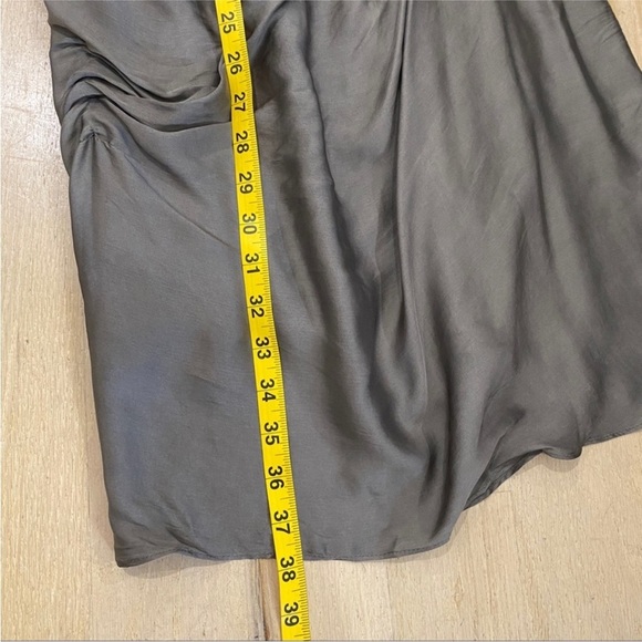 Helmut Lang gathered 100% silk dress Y2K NWOT - Picture 8 of 10